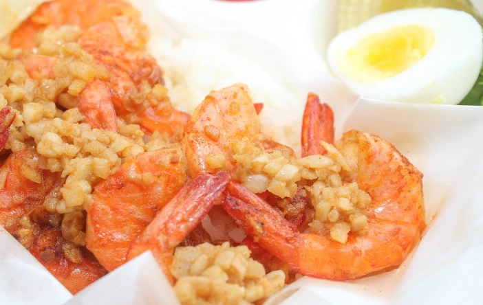 夏威夷蒜蝦飯 做法 夏威夷蒜蝦飯 做法