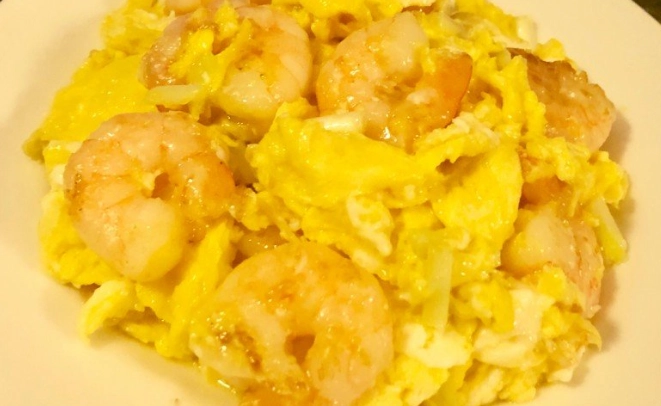 滑蛋蝦仁食譜