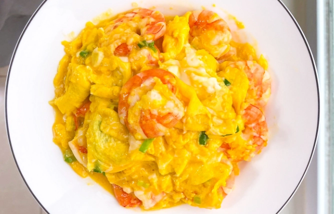 港式滑蛋蝦仁食譜