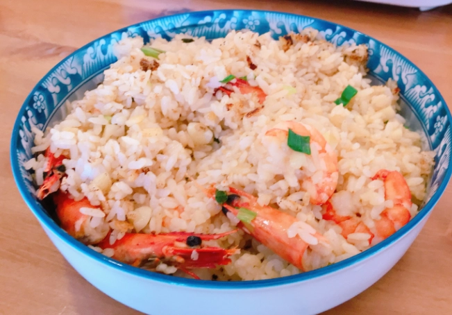 蒜蝦飯電鍋 食譜