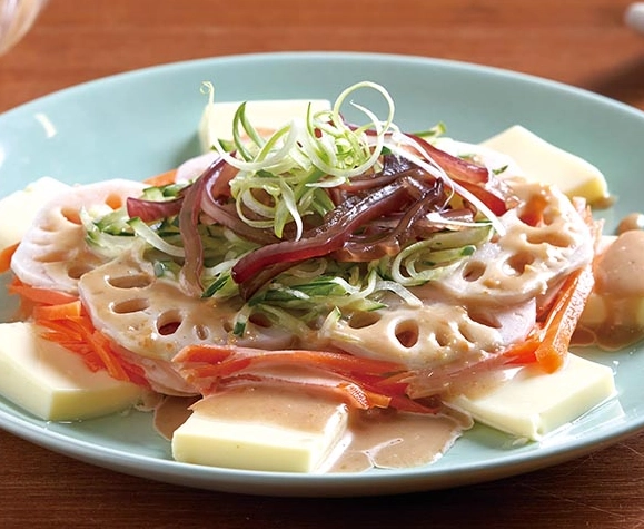 花生豆腐 蓮藕粉