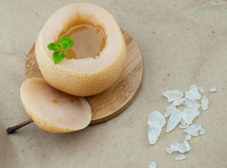 蜂蜜燉水梨做法