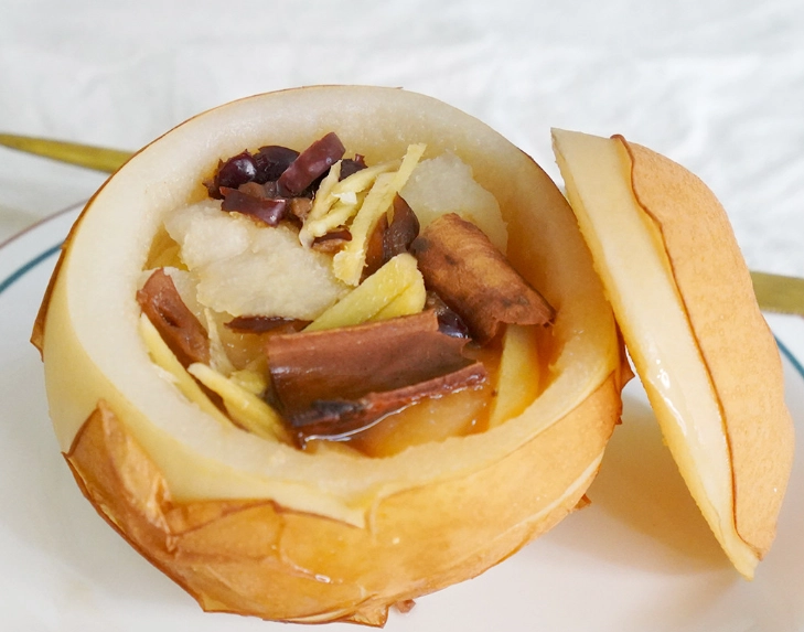 燉水梨蜂蜜做法