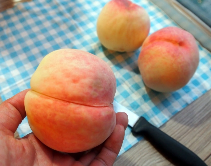 醃漬水蜜桃做法