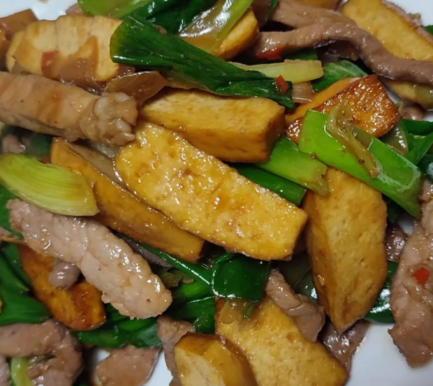 蔥爆豆乾肉絲 食譜 蔥爆豆乾肉絲 食譜