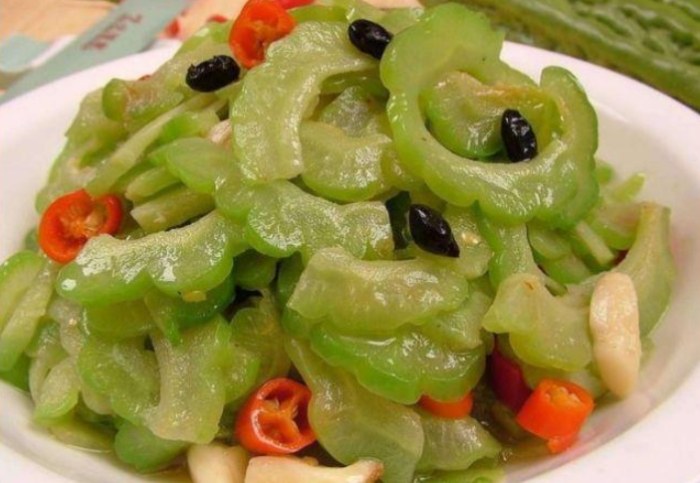 綠苦瓜料理
