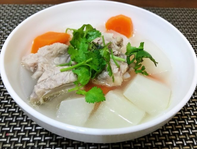 台灣蘿蔔湯去腥