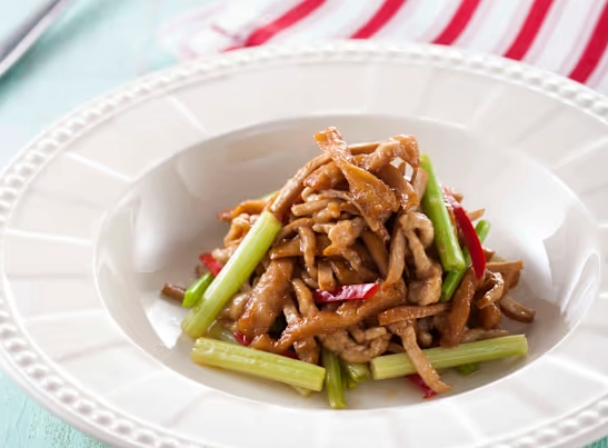 肉絲炒豆乾做法