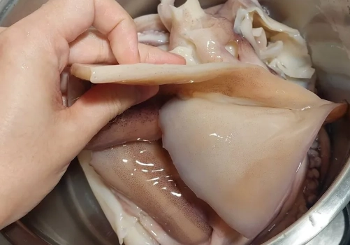 乾魷魚處理技巧