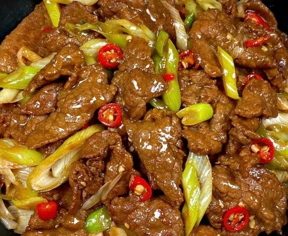 家常蔥爆牛肉
