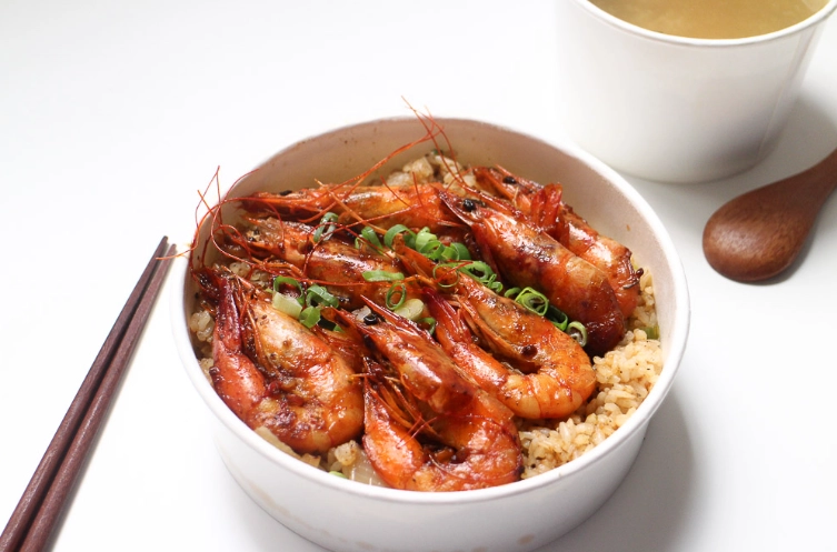 台灣蒜蝦飯