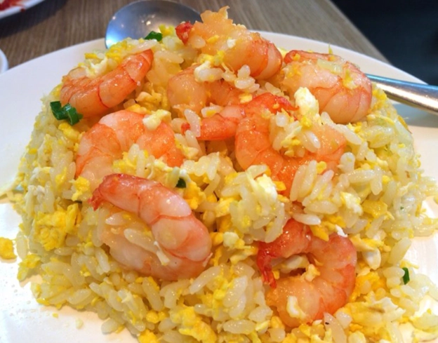 蝦仁蛋炒飯做法