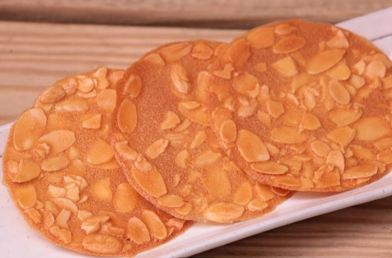杏仁瓦片做法