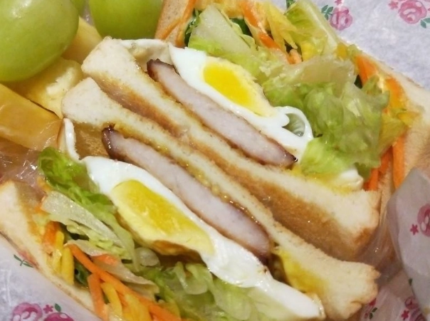 蜂蜜芥末醬三明治 食谱