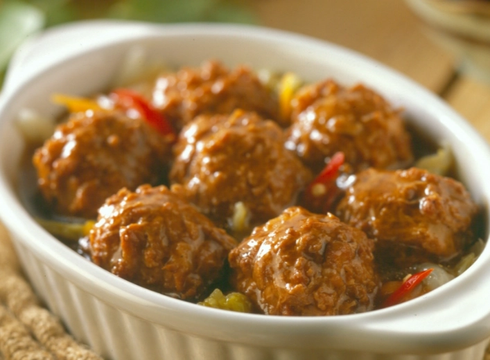 醬燒獅子頭 做法