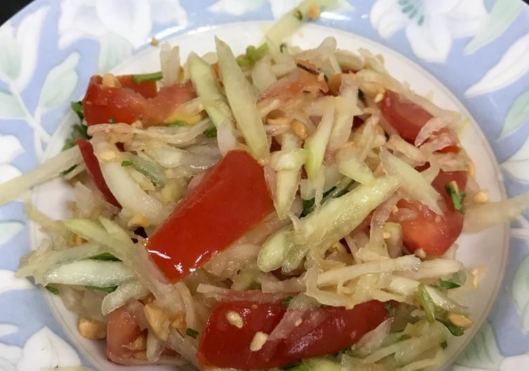 泰式涼拌青木瓜做法 泰式涼拌青木瓜做法