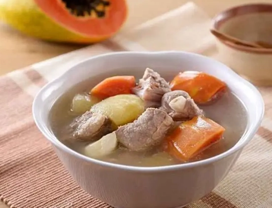 木瓜排骨汤食谱