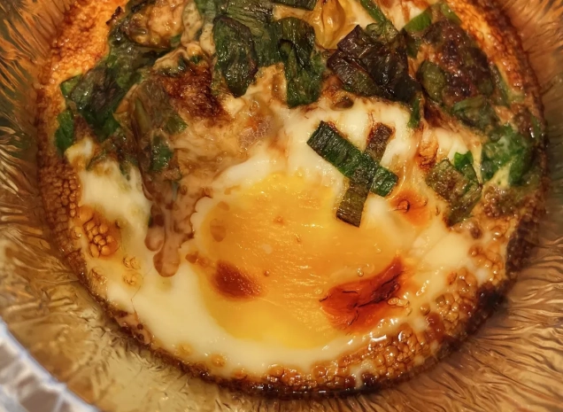 氣炸鍋荷包蛋做法