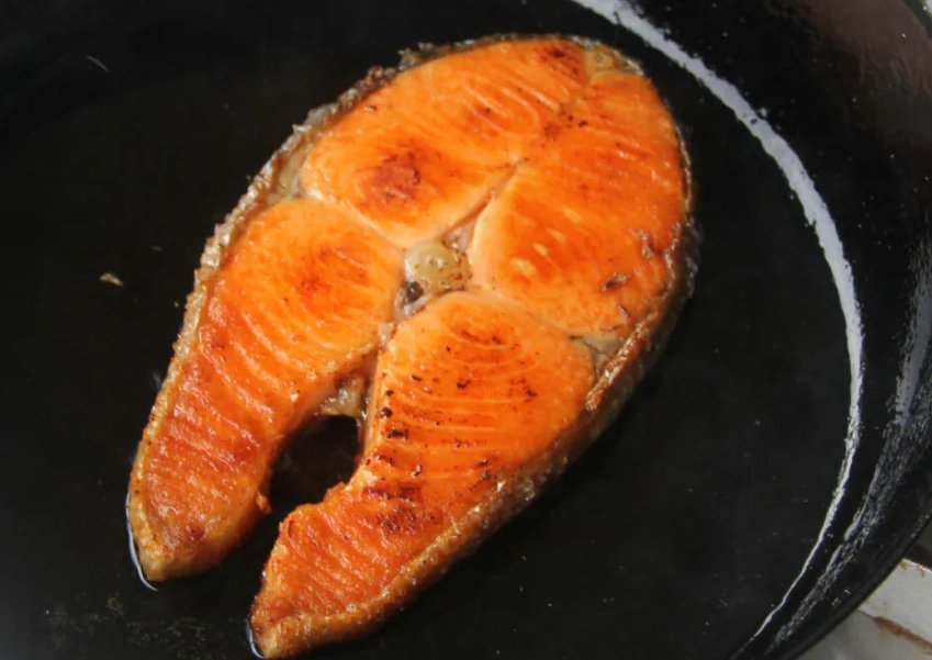 乾煎鮭魚技巧