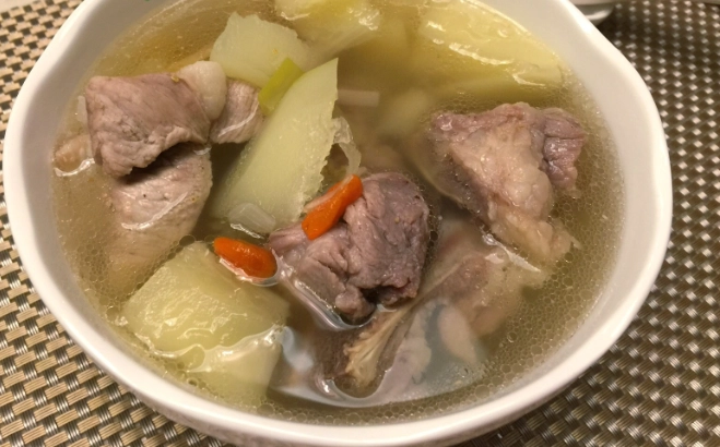青木瓜排骨湯食材