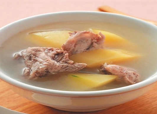 青木瓜排骨湯食材