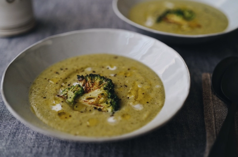 花椰菜煮湯做法