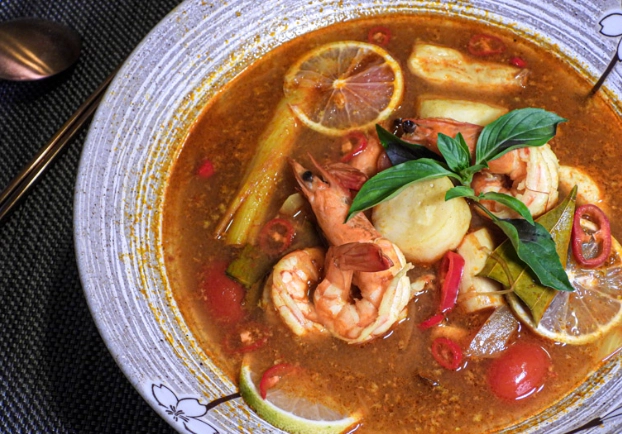 泰式酸辣湯材料