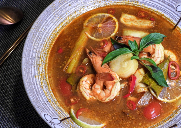 泰式冬陰功湯做法